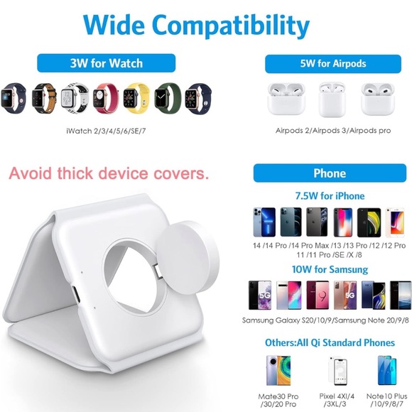 3 in 1 wireless charges - Picture 5 of 6